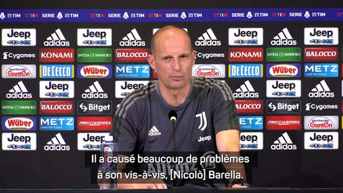 Image d'aperçu pour Juventus - Allegri "agréablement surpris" par le match de Rabiot contre l'Inter