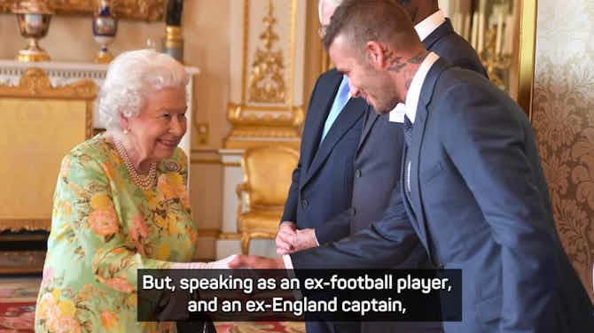 Preview image for Beckham says opportunity to honour Queen lost by postponements
