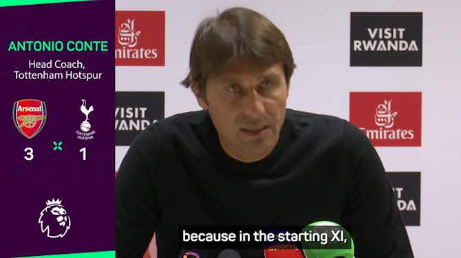 Preview image for Red card killed the game - Conte after derby defeat