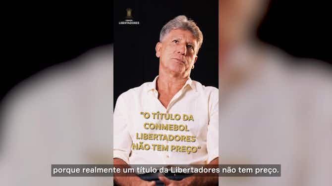 Anteprima immagine per Renato Gaúcho reflete sobre carreira única na CONMEBOL Libertadores