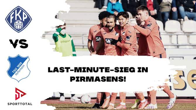 Vorschaubild für Hoffenheim verweist Pirmasens auf letzten Tabellenplatz! | FK Pirmasens vs. TSG Hoffenheim II | Regionalliga Südwest