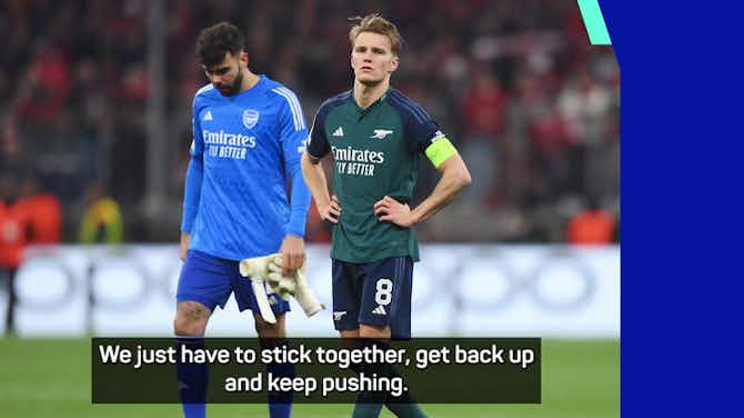 Anteprima immagine per Odegaard hints at Arsenal Premier League concerns