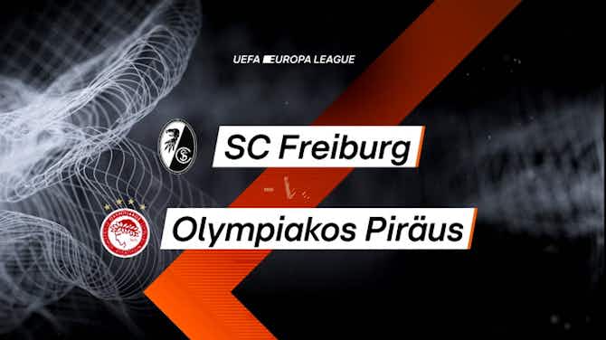 Vorschaubild für Freiburg gleicht dank Kübler spät aus | UEFA Europa League: SC Freiburg 1-1 Olympiakos Piräus