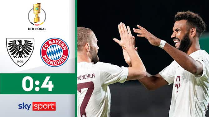 Vorschaubild für Highlights: Mathys Tel trifft wieder! Bayern siegt trotz Verletzungsodysee