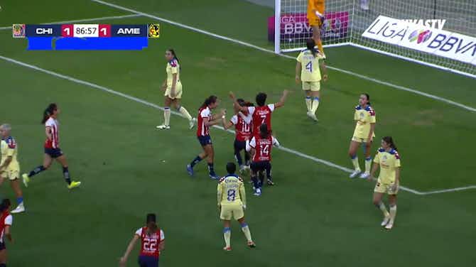 Imagen de vista previa para El decisivo gol de Iturbide en el Clásico Femenil