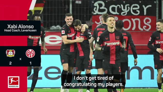 Vorschaubild für 'Leverkusen do not want to stop' - Alonso eyes more records