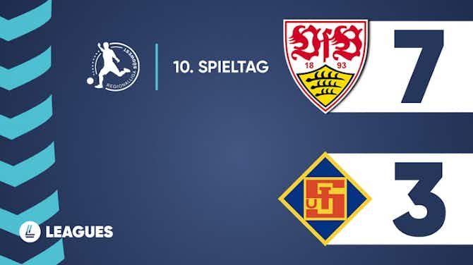 Vorschaubild für Regionalliga Südwest - Stuttgart II 7:3 TuS Koblenz