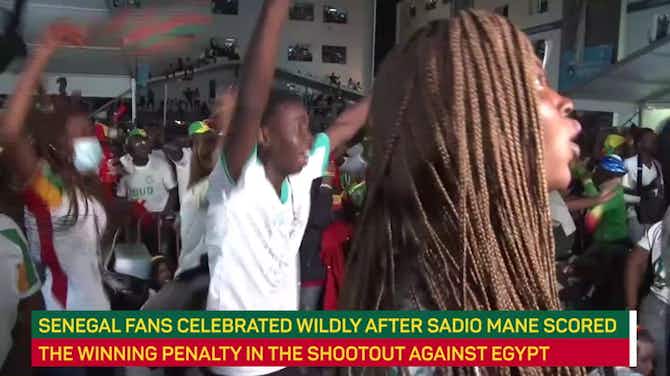 Preview image for Fans celebrate Senegal's first ever AFCON victory