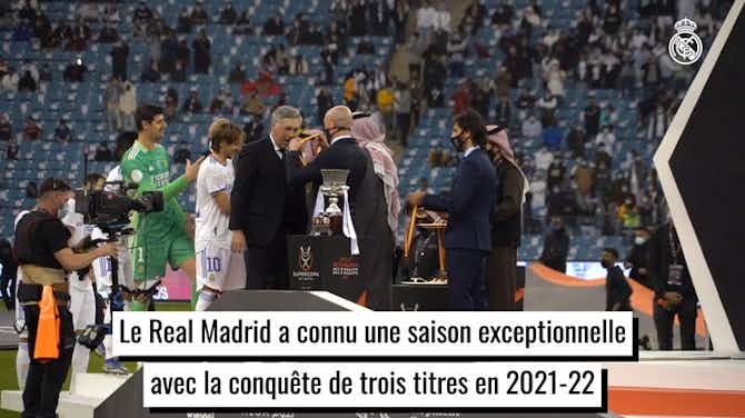 Image d'aperçu pour Le triplé du Real Madrid en 2021-22