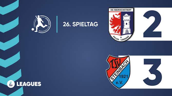 Vorschaubild für Regionalliga Südwest - SG Barockstadt 2:3 Steinbach Haiger