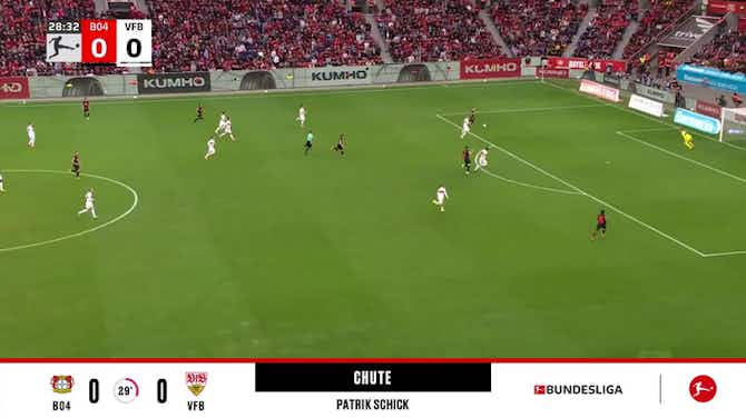 Anteprima immagine per Bayer Leverkusen - Stuttgart 0 - 0 | CHUTE - Patrik Schick