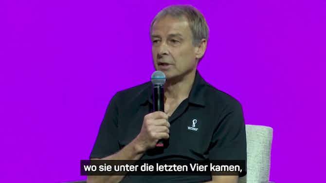 Vorschaubild für "Ein guter Zeitpunkt": Klinsmann glaubt an England