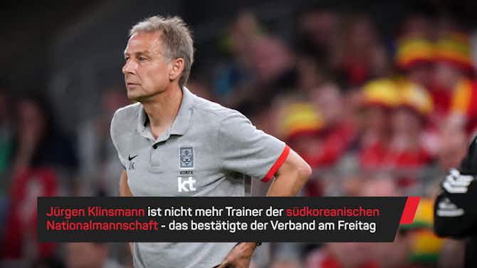 Vorschaubild für Jürgen Klinsmann ist nicht mehr Südkorea-Trainer