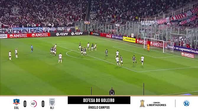 Anteprima immagine per Colo-Colo - Alianza Lima 0 - 0 | DEFESA DO GOLEIRO - Ángelo Campos