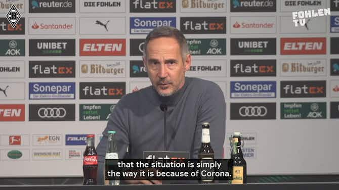 Preview image for Hütter: 'I'm optimistic, that we will perform in the second half of the season the way we all want to'