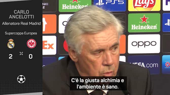 Anteprima immagine per  Ancelotti e il suo Real: "Chi l'avrebbe mai detto un anno fa"