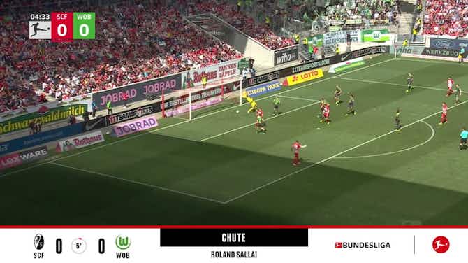Anteprima immagine per Freiburg - Wolfsburg 0 - 0 | CHUTE - Roland Sallai
