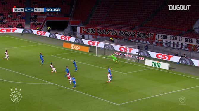 Imagem de visualização para Antony decide, e Ajax bate o Vitesse no Campeonato Holandês