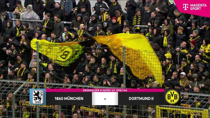 Preview image for TSV 1860 München - Borussia Dortmund II (Highlights)
