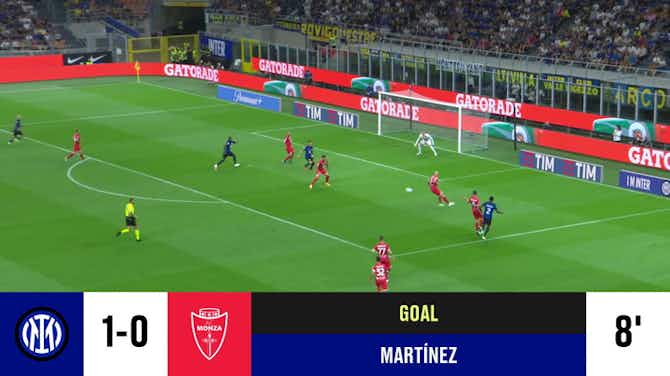 Preview image for Internazionale - Monza 1 - 0 | Goal - Lautaro Martínez