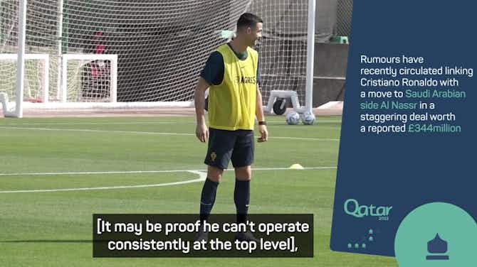 Preview image for Saudi offer 'hard to resist' for Ronaldo, says De Jong