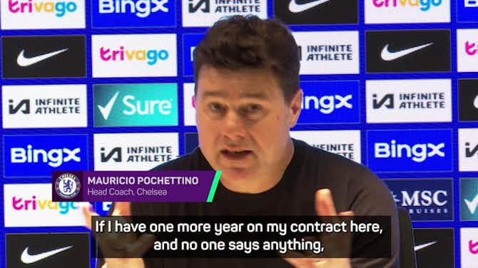 Image d'aperçu pour Pochettino calls for 'stupid rumours' to stop