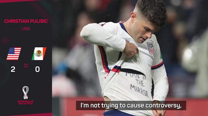 Preview image for Pulisic explains 'man in the mirror' celebration
