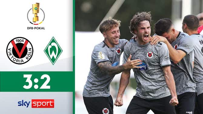 Vorschaubild für FC Viktoria Köln - SV Werder Bremen | Highlights - 1. Runde | DFB Pokal 2023/24
