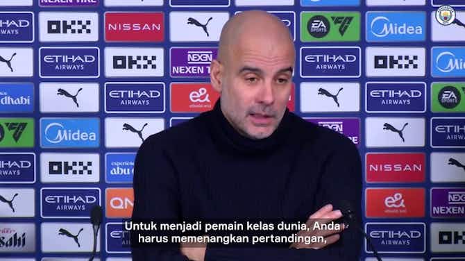Vorschaubild für Foden Main Hebat Lawan Man United, Pep: 'Dia Hidup untuk Main Sepakbola'