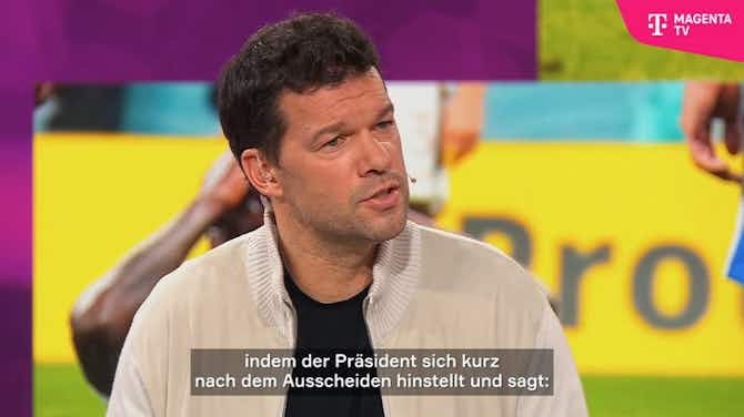 Vorschaubild für Ballack kritisiert DFB: 'Jeder Stein muss umgedreht werden'