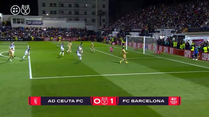 Image d'aperçu pour La qualification facile de Barcelone contre Ceuta