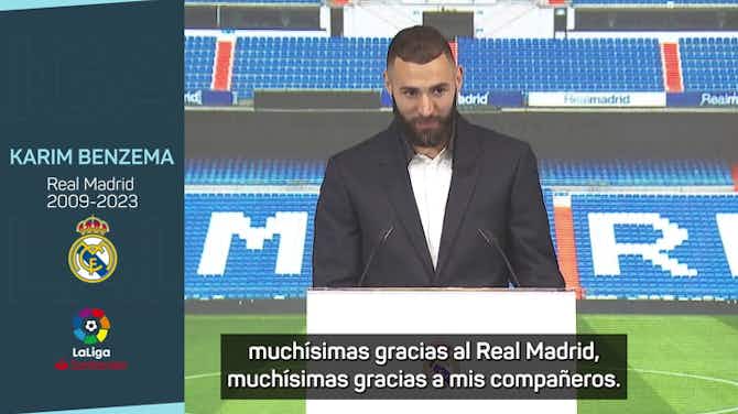Imagen de vista previa para Benzema, en titulares: "Nunca olvidaré al Real Madrid"