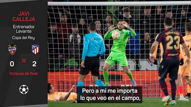 Imagen de vista previa para Calleja: "El árbitro ha sido clave en algunas jugadas, todas han ido en nuestra contra"