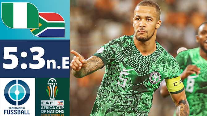 Vorschaubild für 1:1 statt 2:0 - VAR-Drama und Elferkrimi im Halbfinale! | Nigeria - Südafrika