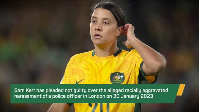 Image d'aperçu pour Breaking News - Sam Kerr pleads not guilty to aggravated harassment charge