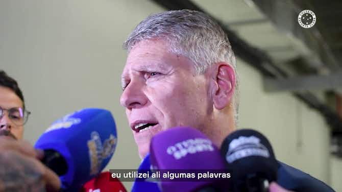 Imagem de visualização para Paulo Autuori anuncia saída do Cruzeiro em pronunciamento