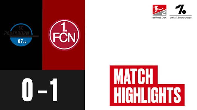 Anteprima immagine per Highlights_SC Paderborn 07 vs. 1. FC Nürnberg_Matchday 34_ACT