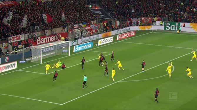 Preview image for Ryerson segna il gol con cui il Dortmund blocca sul pari il Leverkusen