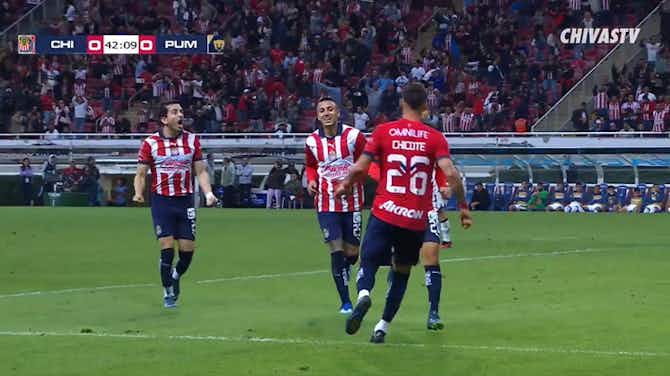 Preview image for Chivas lead quarter-final tie with Beltrán's superb goal