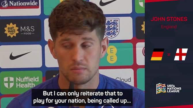 Preview image for Stones 'relishing' Nations League amid player welfare debate
