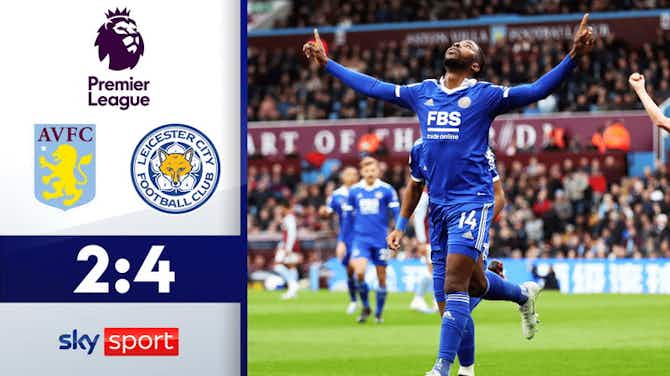 Vorschaubild für Foxes klettern aus dem Keller | Aston Villa - Leicester City 2:4 | Highlights - Premier League 22/23