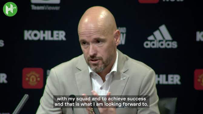 Preview image for Ten Hag says Ronaldo fits into his plans for next season