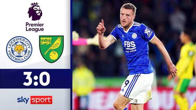 Vorschaubild für Vardy ohne Gnade! Highlights: Leicester - Norwich 3:0