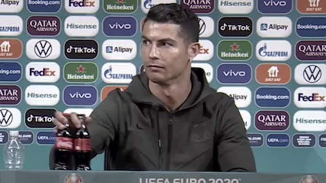 Preview image for Bottled it! Ronaldo sparks Coca-Cola conundrum