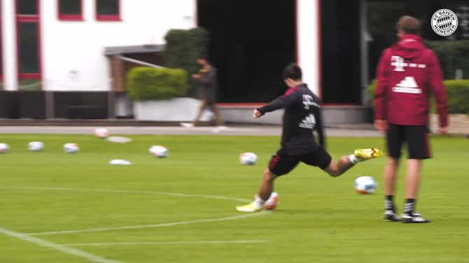 Preview image for Bayern's best training goals 2021