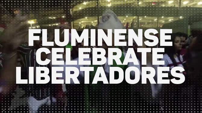 Anteprima immagine per Fluminense celebrate first Copa Libertadores title