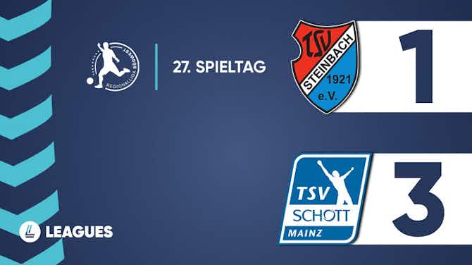 Vorschaubild für Regionalliga Südwest - Steinbach Haiger 1:3 Schott Mainz