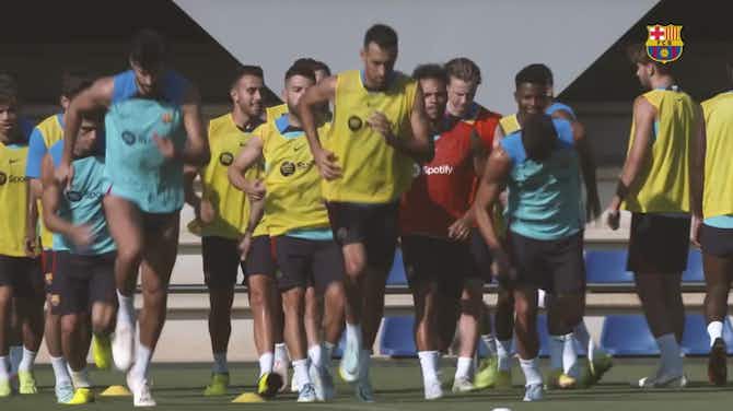 Preview image for Barça's recovery session after Gamper trophy