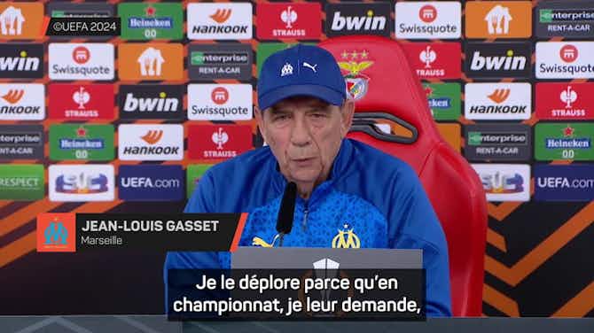 Image d'aperçu pour Marseille - Gasset : “Ils abordent cette Coupe d'Europe dans un état d'esprit différent”