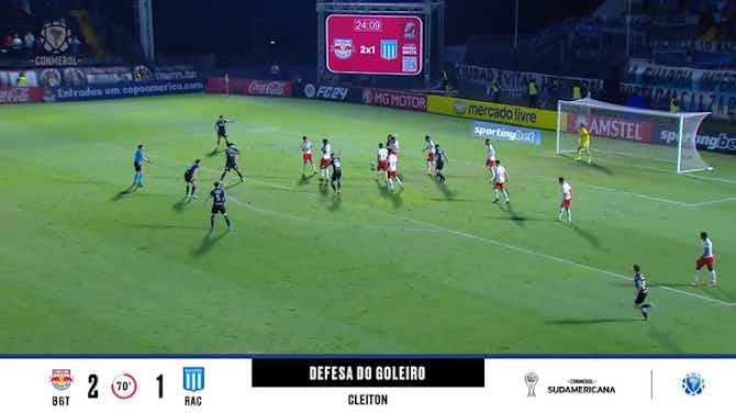 Anteprima immagine per RB Bragantino - Racing-ARG 2 - 1 | DEFESA DO GOLEIRO - Cleiton